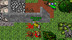 Klatoo on screen