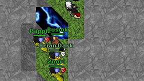 Busiok on screen