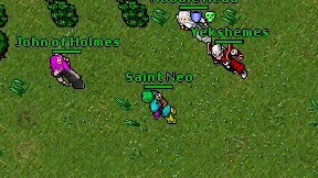 Saint Neo on screen