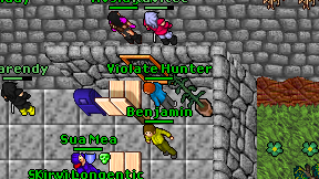 Violate Hunter on screen
