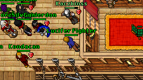 Lucifer Fighter on screen