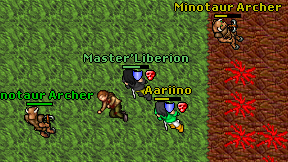 Rotopos on screen