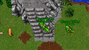 Lady Rab on screen