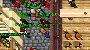 Devon'ek on screen