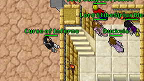Curse of Inferna on screen