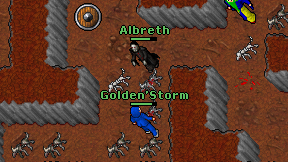 Golden'Storm on screen
