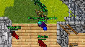 Grandpa Norris on screen
