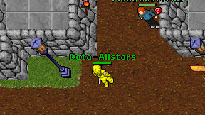 Dota-Allstars on screen