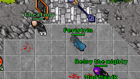 Feristrin on screen