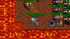 Warmdusher on screen