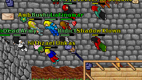 Shadow Klown on screen