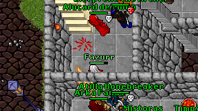 Fazurr on screen