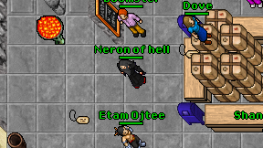 Neron of hell on screen