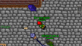 Draegon on screen