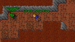 Gralha Starfire on screen