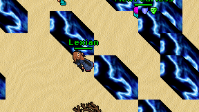 Lexian on screen