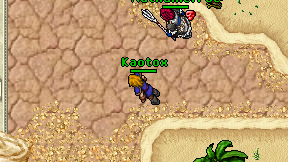 Kaotox on screen