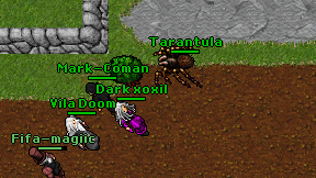 Dark xoxil on screen