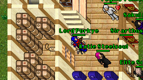 Lord Porkye on screen