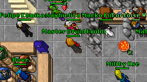 Master Druid Emilio on screen