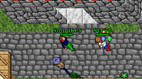 Snipakes on screen