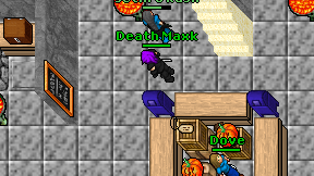 Death Maxk on screen