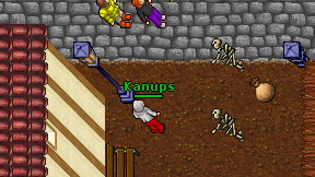 Kanups on screen