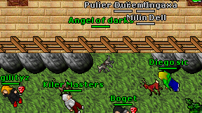 Angel of darks on screen