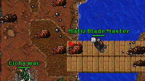 Matiz Blade Master on screen