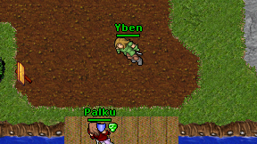 Yben on screen