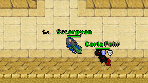 Sccorpyon on screen