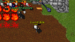 Lord'Alk on screen