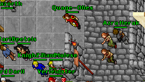 Quage-Olies on screen