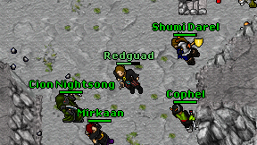 Redguad on screen