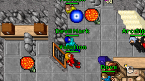 Devil Mark on screen