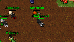 Mad beast on screen