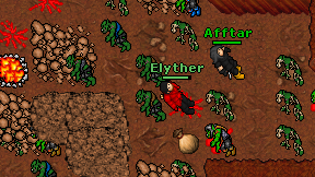 Elyther on screen