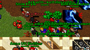 Arkaith-keltera on screen