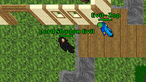 Lord Shadow Evil on screen
