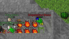 Zagondos Beos on screen