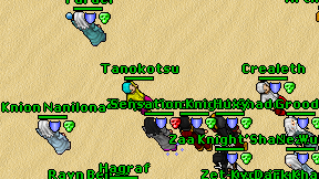 Tanokotsu on screen