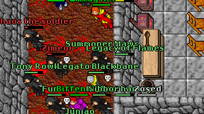 Summoner Maws on screen
