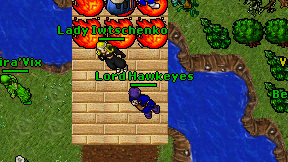 Lord Hawkeyes on screen