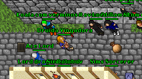 Druida Vingadora on screen