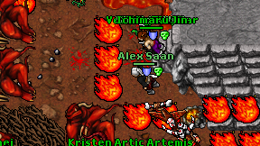 Alex Saan on screen