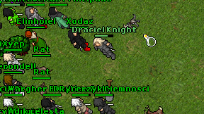 Draciel Knight on screen