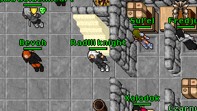 Radili knight on screen