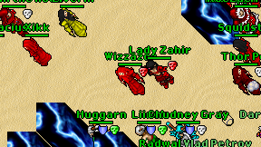 Wizzazor on screen