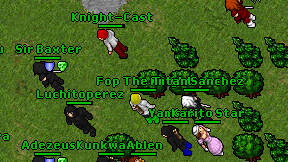 Fop The Knight on screen