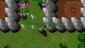 Demon of Terror on screen